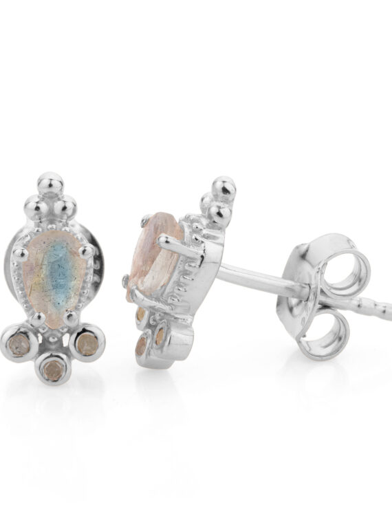 OE103 MARAVILLA Silber Labradorit und Diamant CHF99.- (8)