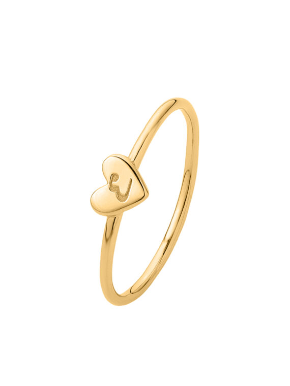 Mum Ring HERZ GOLD