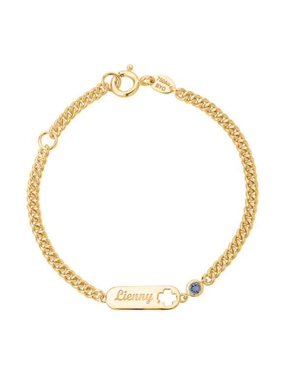 Armband KLEEBLATT GOLD 18  Kt