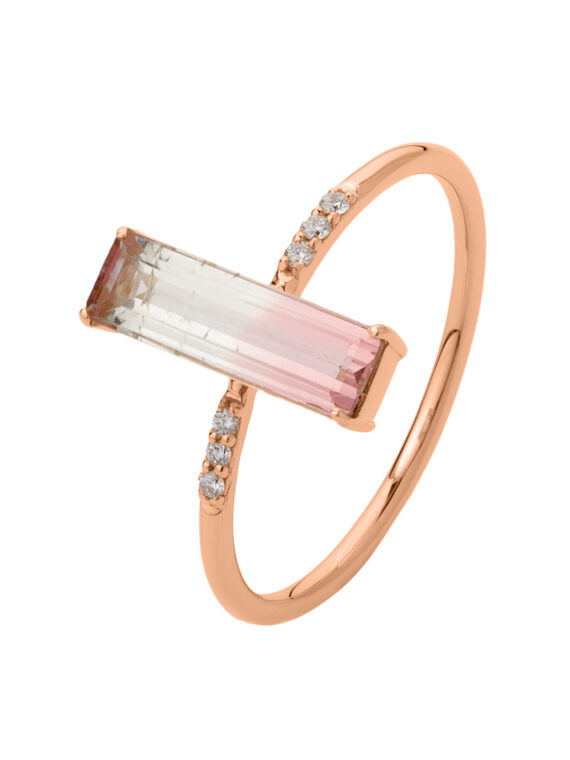 Ring MULTITURMALINE GOLD