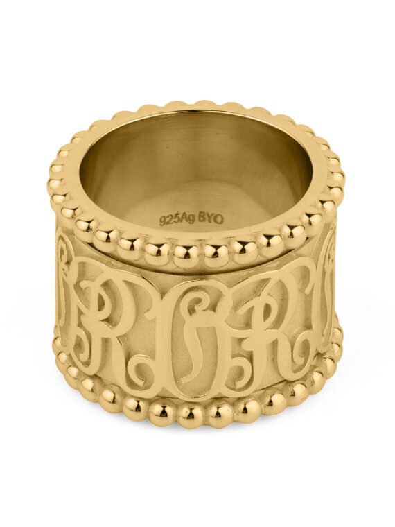Monogram Ring XL