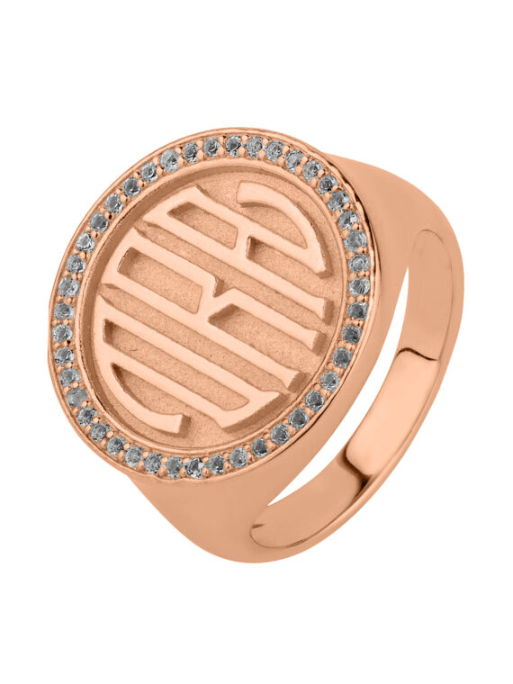Monogram Ring M