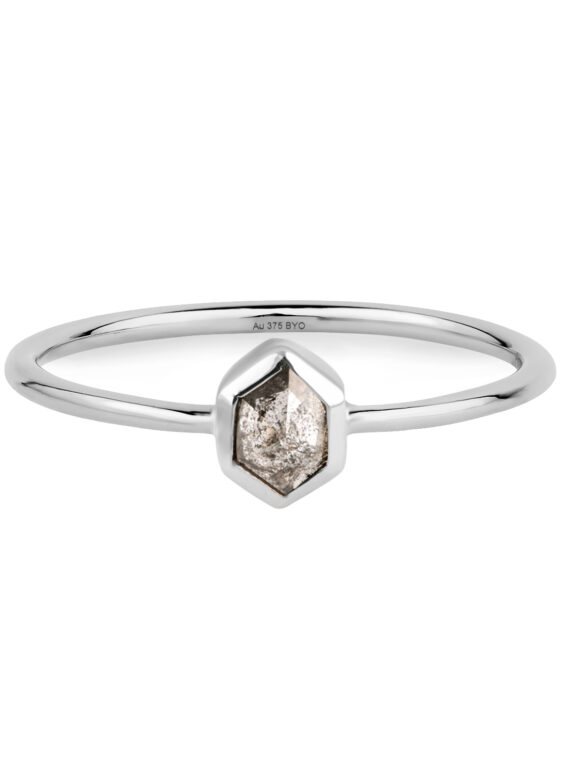 Ring SALT&PEPPER 0.34 Ct
