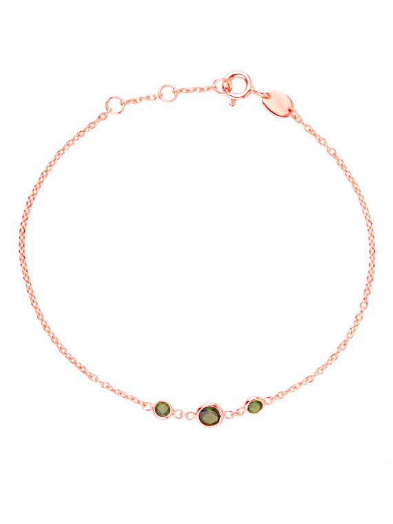 Armband JANAJA Grün  Gold & Silber