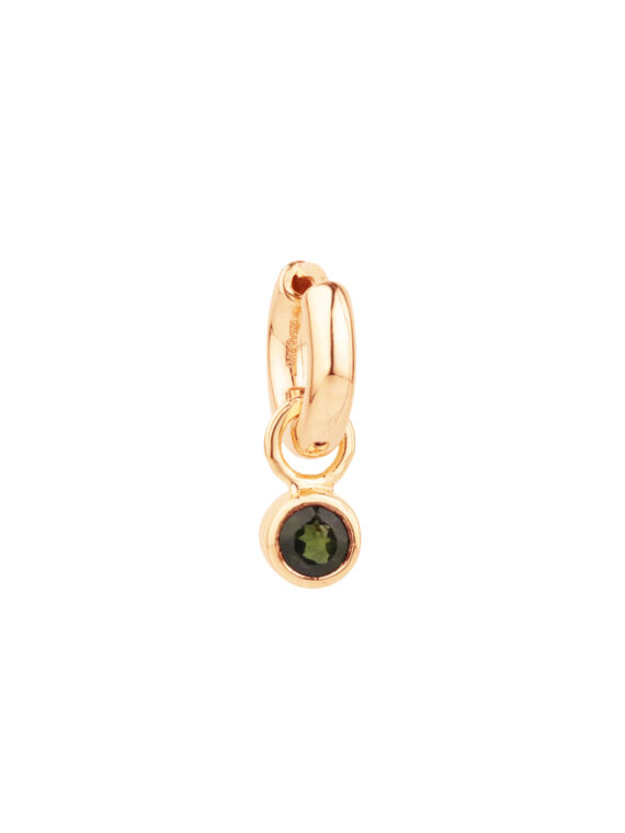 Charm JANAJA Grün Gold & Silber