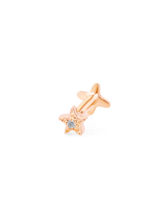 Gold Piercing STAR Diamant