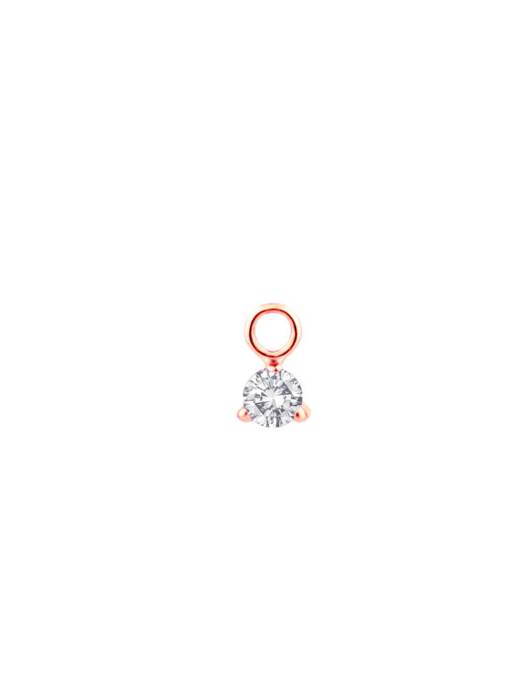 ELIANNE  2.5mm link with 4mm stone