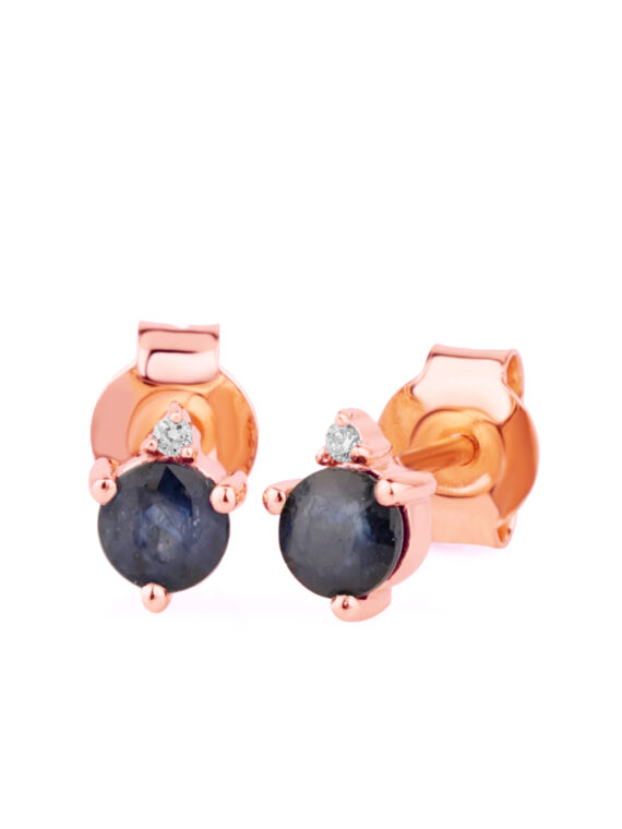 Ohrstecker SAPHIR Diamant Sternzeichen
