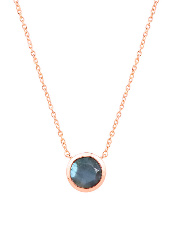 Halskette TEANA Labradorit Gold & Silber