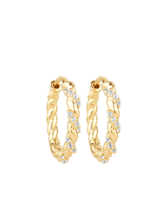 Creolen INGVILD Diamant / Topas