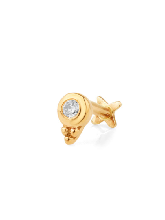 Gold Piercing KLARA Diamant